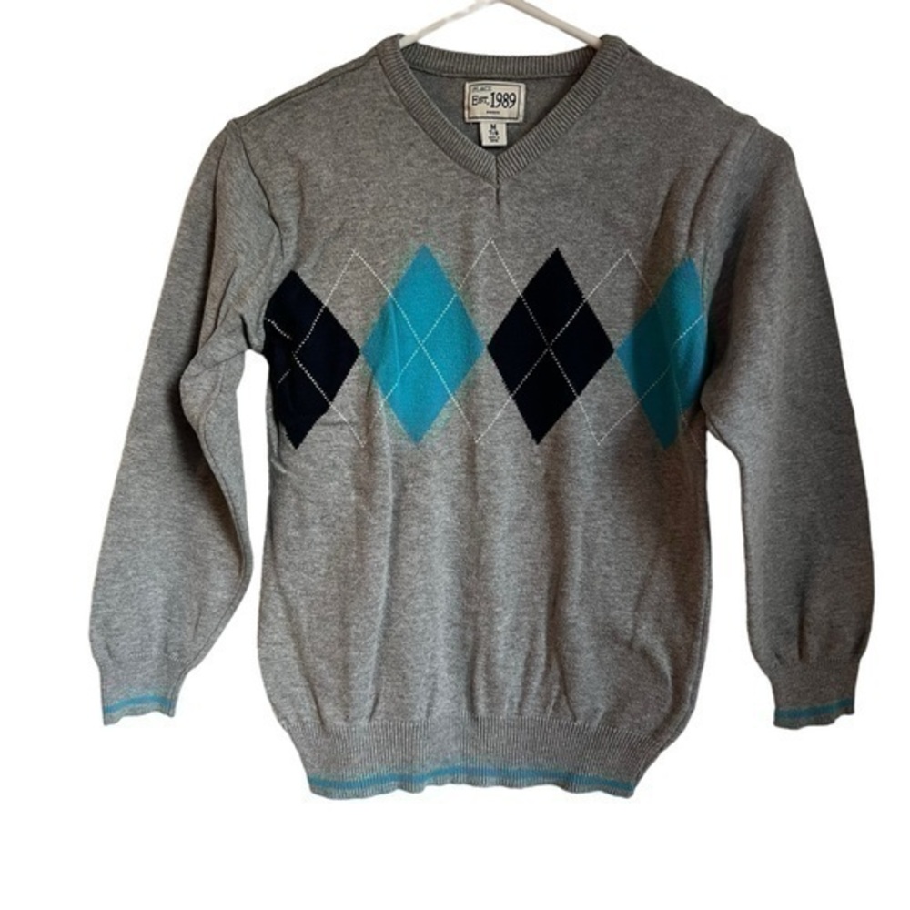 TCP Argyle Sweater 7/8 M